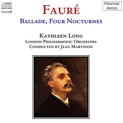 Long Fauré: Ballade, Four Nocturnes (1954) - Pasc038 1