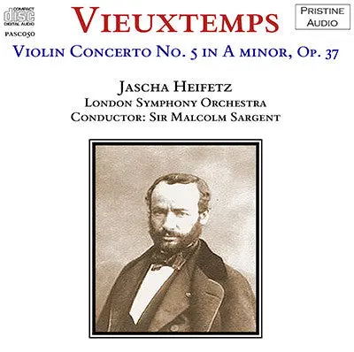 Heifetz Vieuxtemps: Violin Concerto No. 5 (1947) - Pasc050 1