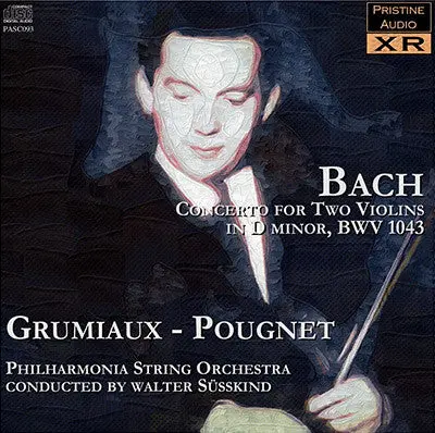 Grumiaux, Pougnet Bach: Concerto For Two Violins And Strings (1946) - Pasc093 1