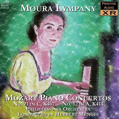 Lympany Mozart: Piano Concertos Nos. 12 & 21 (1955) - Pasc105 1