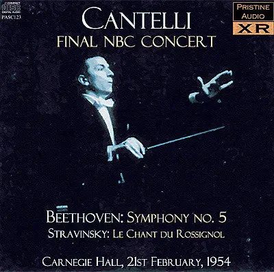Cantelli Final Nbc So Concert: Stravinsky, Beethoven's 5Th (1954) - Pasc123 1