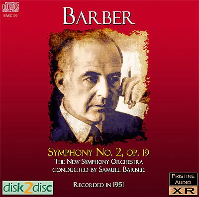 Barber Conducts Barber: Symphony No. 2 (1951) - Pasc136 - Cd 1