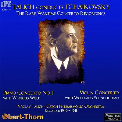 Talich Tchaikovsky: Piano Concerto No. 1, Violin Concerto (1940/41) - Pasc138 - Cd 1