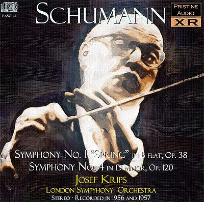 Krips Schumann: Symphonies Nos 1 And 4 (1956/57) - Pasc144 1