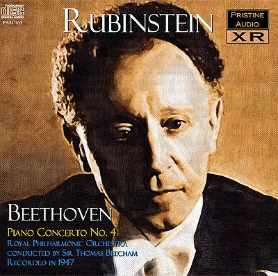 Rubinstein Beethoven: Piano Concerto No. 4 (1947) - Pasc165 - Cd 1