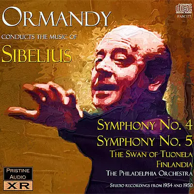 Ormandy Sibelius: Symphonies 4 & 5, Swan Of Tuonela, Finlandia (1950/54) - Pasc177 1