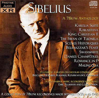 Beecham, Heward, Kajanus, Koussevitzky, Ormandy Conduct Sibelius (1930-41) - Pasc204 1