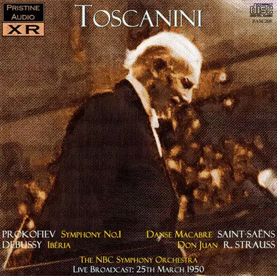 Toscanini Conducts Prokofiev, Debussy, Saint-Saëns, R. Strauss (1950) - Pasc208 1