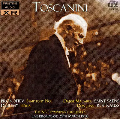 Toscanini Conducts Prokofiev, Debussy, Saint-Saëns, R. Strauss (1950) - Pasc208 - Cd 1