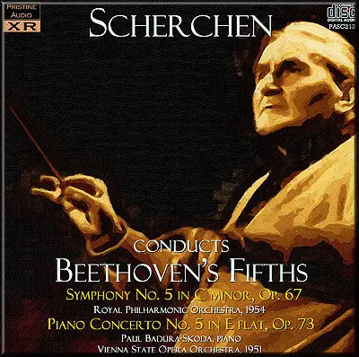 Scherchen Beethoven: Symphony No. 5, Piano Concerto No. 5 (1951/54) - Pasc213 1
