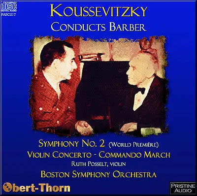 Koussevitzky Conducts Barber (1944/49) - Pasc217 1