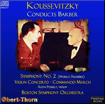 Koussevitzky Conducts Barber (1944/49) - Pasc217 - Cd 1