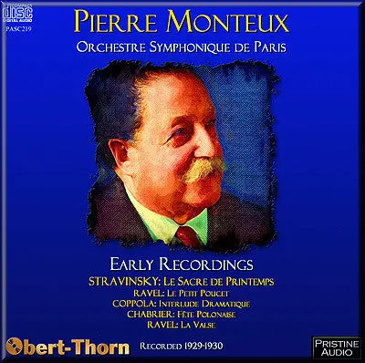 Monteux The Early Recordings (1929/30) - Pasc219 1