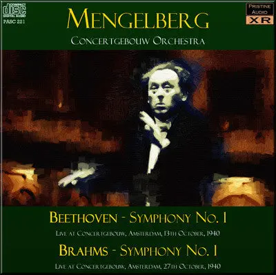 Mengelberg Beethoven And Brahms: First Symphonies (1940) - Pasc221 1