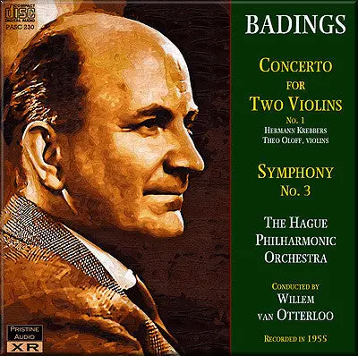 Otterloo Badings: Concerto For Two Violins No. 1, Symphony No. 3 (1955) - Pasc230 1