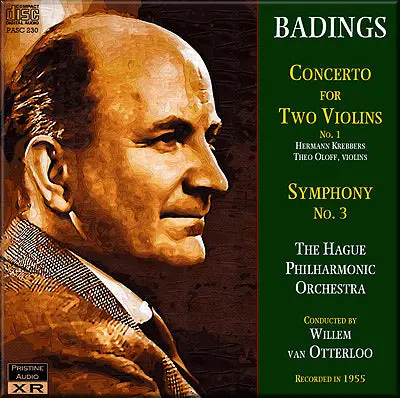 Otterloo Badings: Concerto For Two Violins No. 1, Symphony No. 3 (1955) - Pasc230 - Cd 1