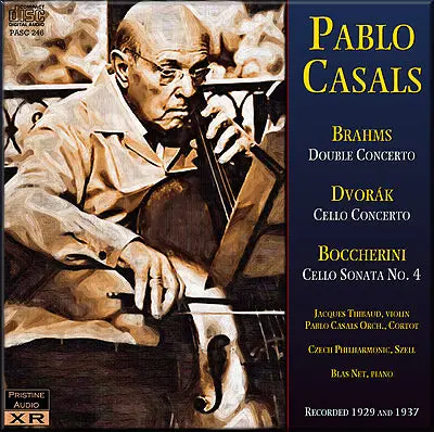 Casals Plays Brahms, Dvorák And Boccherini (1929/37) - Pasc246 - Cd 1