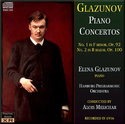 Glazunov Glazunov: Piano Concertos 1 And 2 (1956) - Pasc249 - Cd 1