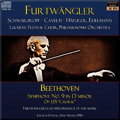 Furtwängler Beethoven: Symphony No. 9 'Choral' (1954) - Pasc261 1