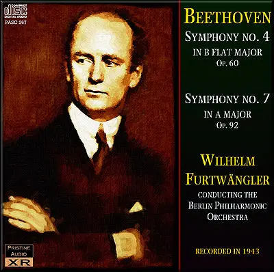 Furtwängler Beethoven: Symphonies 4 And 7 (1943) - Pasc267 - Cd 1
