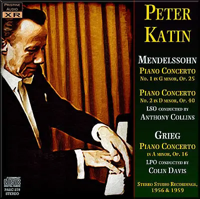 Katin Mendelssohn And Grieg: Piano Concertos (1956/59) - Pasc279 - Cd 1