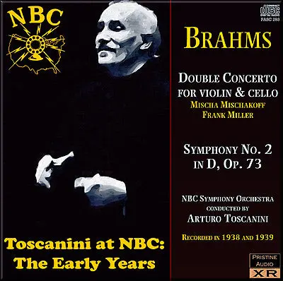Toscanini Brahms: Double Concerto, Symphony No. 2 (1938/39) - Pasc283 - Cd 1