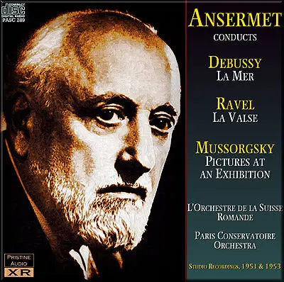 Ansermet Conducts Debussy, Ravel And Mussorgsky (1951/53) - Pasc289  - Cd 1