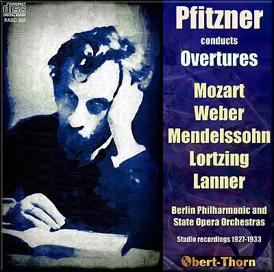 Pfitzner Conducts Overtures (1927-33) - Pasc305 - Cd 1