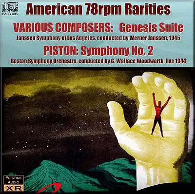 American 78Rpm Rarities - Genesis Suite, Piston Symphony No. 2 (1944-46) - Pasc306 1
