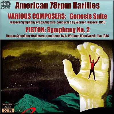 American 78Rpm Rarities - Genesis Suite, Piston Symphony No. 2 (1944-46) - Pasc306 - Cd 1