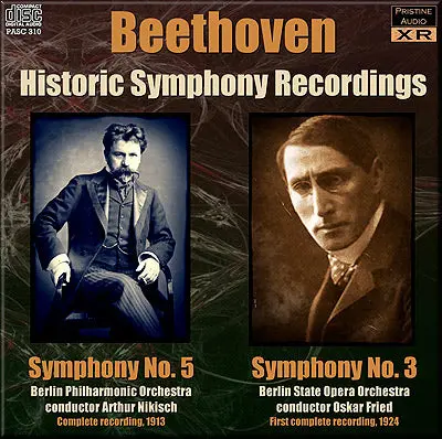 Nikisch, Fried Beethoven: Symphonies 5 & 3 (1913/24) - Pasc310 - Cd 1