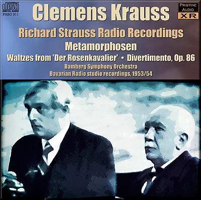 Krauss Richard Strauss Radio Recordings (1953/4) - Pasc311 1