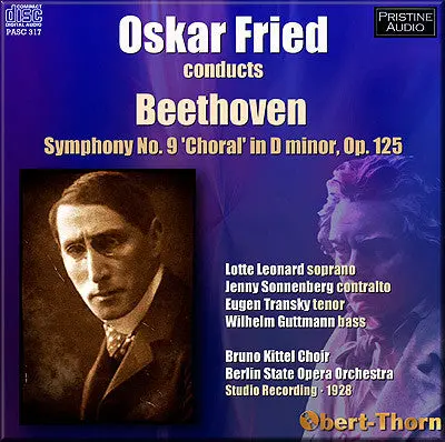 Fried Beethoven: Symphony No. 9 (1928) - Pasc317 1