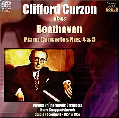 Curzon Plays Beethoven Piano Concertos 4 & 5 (1954/57) - Pasc318 - Cd 1