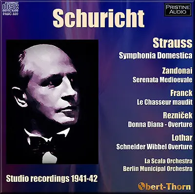 Schuricht Conducts R. Strauss, Franck Et Al (1941-42) - Pasc320 - Cd 1
