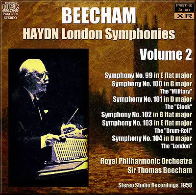 Beecham Haydn: London Symphonies, Volumes 2: Nos. 99-104 (1958) - Pasc329 1