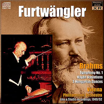 Furtwängler Conducts Brahms Symphony No. 1, Haydn Variations, 3 Hungarian Dances (1949/52) - Pasc340 1