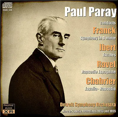 Paray Conducts Franck, Ibert, Ravel, Chabrier (1953/55) - Pasc346 1