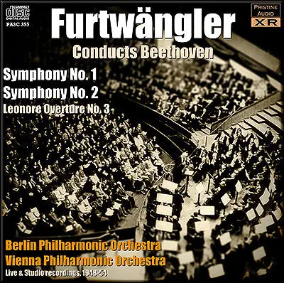 Furtwängler Conducts Beethoven Symphonies 1 & 2, Leonore No. 3 (1948-54) - Pasc355 - Cd 1