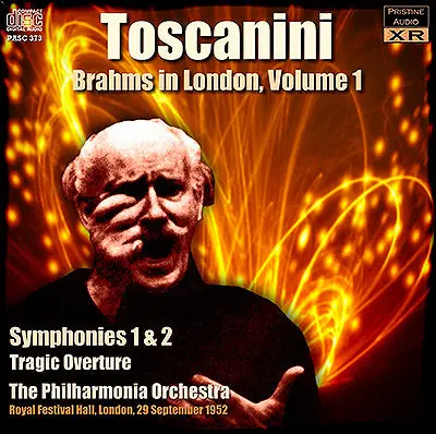 Toscanini Brahms In London, Volume 1 (1952) - Pasc373 - Cd 1