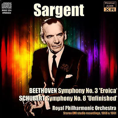 Sargent Conducts Beethoven And Schubert (1960/61) - Pasc374 - Cd 1
