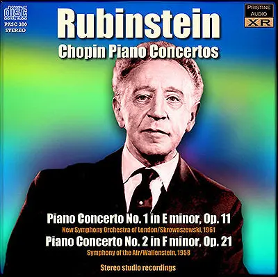 Rubinstein Plays The Chopin Piano Concertos (1958/61) - Pasc380 - Cd 1