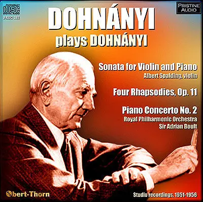 Dohnanyi Plays Dohnanyi (1951-56) - Pasc381 1