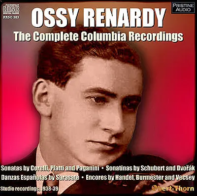 Ossy Renardy The Complete Columbia Recordings (1938/39) - Pasc383 1