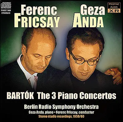 Bartok The Three Concertos For Piano And Orchestra (1959/60) - Pasc388 1