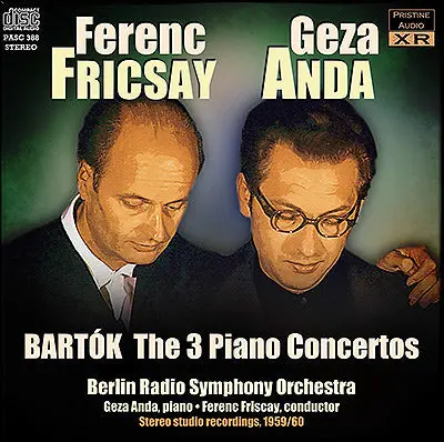 Bartok The Three Concertos For Piano And Orchestra (1959/60) - Pasc388 - Cd 1