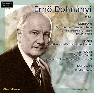 Dohnányi Plays Dohnányi, Haydn, Beethoven, Schumann (1951/56) - Pasc408 1