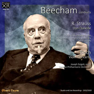 Beecham R. Strauss: Don Quixote; Bloch: Violin Concerto (1932/39) - Pasc410 - Cd 1