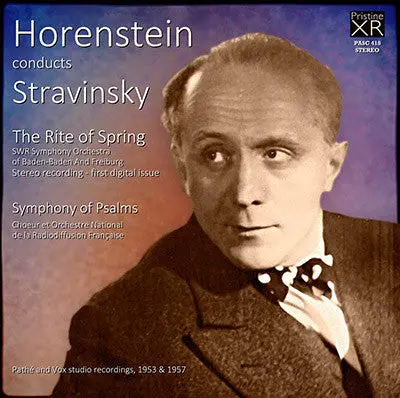 Horenstein Stravinsky: The Rite Of Spring; Symphony Of Psalms (1953/57) - Pasc418 1
