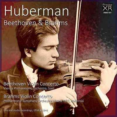 Huberman Beethoven & Brahms: Violin Concertos (1934/44) - Pasc421 - Cd 1